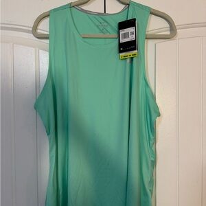 Nike Green Sleeveless Tank Top Lightweight